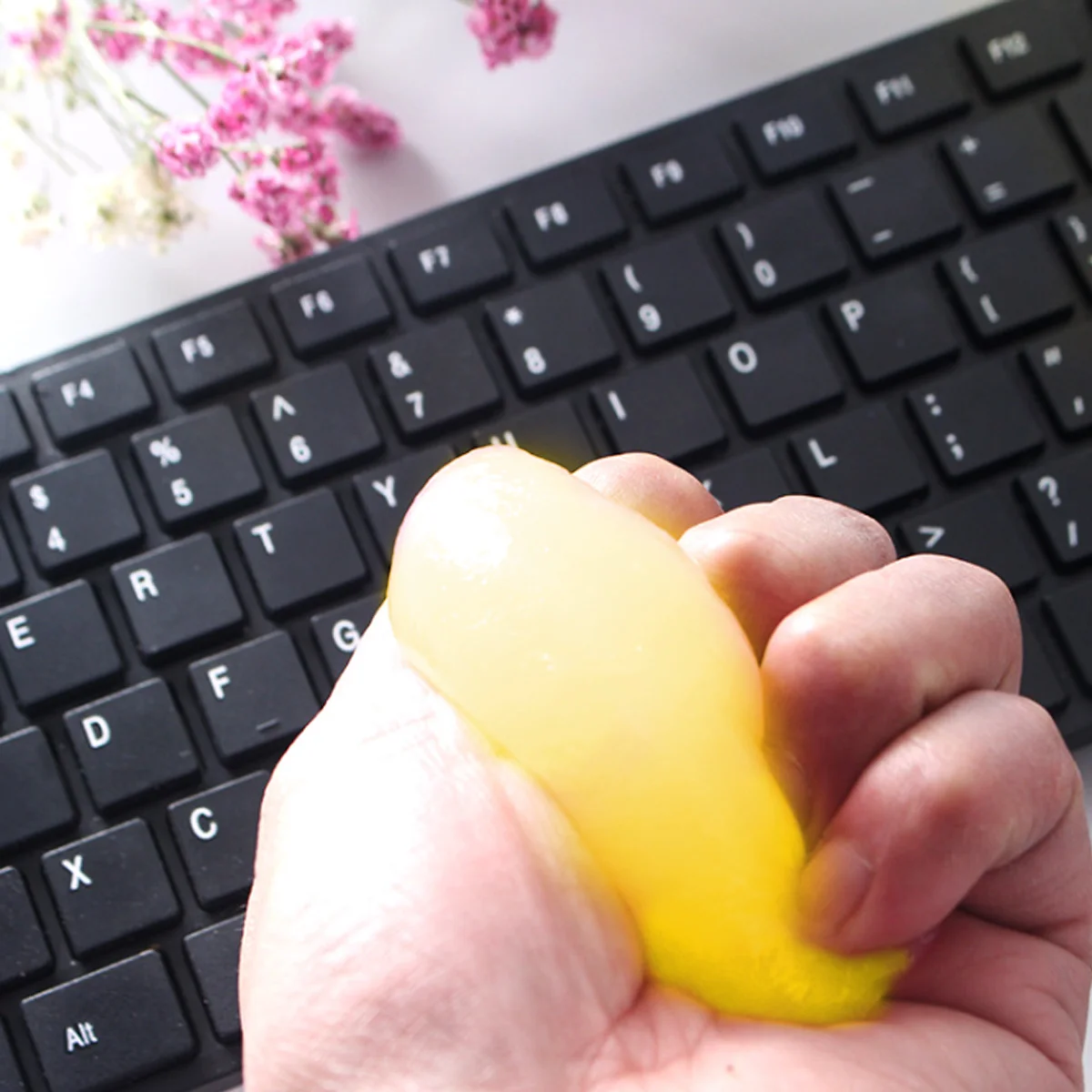 Car Cleaning Gel Air Vent Dashboard Laptop Keyboard Magic Car Wash Interior Dust Dirt Mud Gap Reusable Cleaning Slime Wash Tool