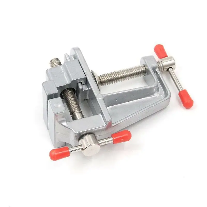 360 ° Rotary Mini Bench Vise Clamp Table Swivel Lock Clamp DIY Repair Tool image 5