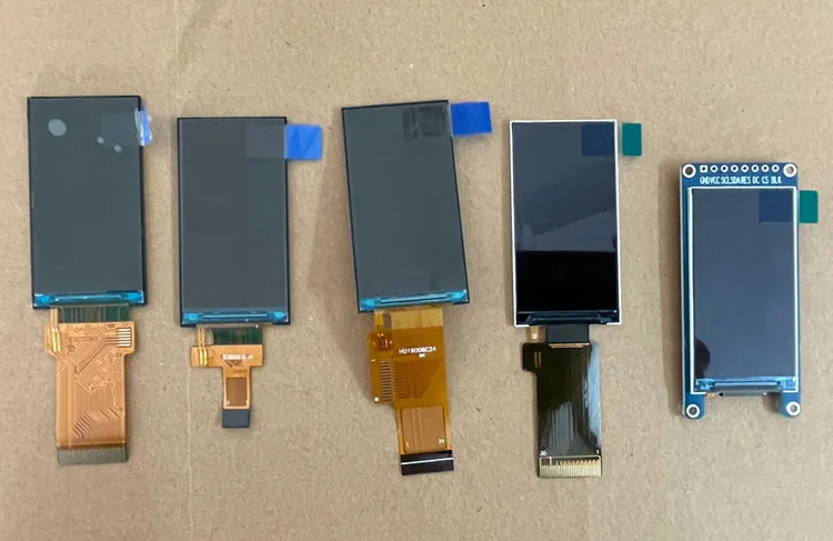 IPS 1.9 inch 10PIN/12PIN/24PIN/30PIN SPI HD TFT LCD Color Screen ST7789 Controller 8Bit Parallel Interface 170(RGB)*320