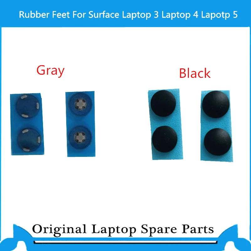 Laptop Pés de Borracha Inferior Case Foot Pad Almofada de Superfície Novo 1868 1950 1960 1950 1958 1958 Sliver Cinza Preto Peças