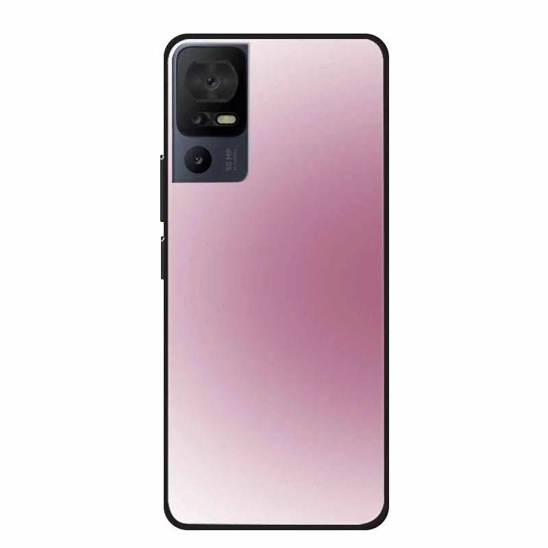 Luxury Silicone Protective Soft Phone Case with Marble Art Design in Vibrant Colors