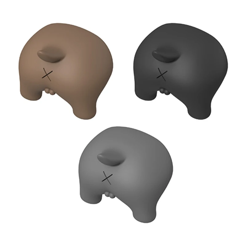 

Easy to Use Silicone Dog Butt Toothpaste Caps Squeezer Suitable for All Ages