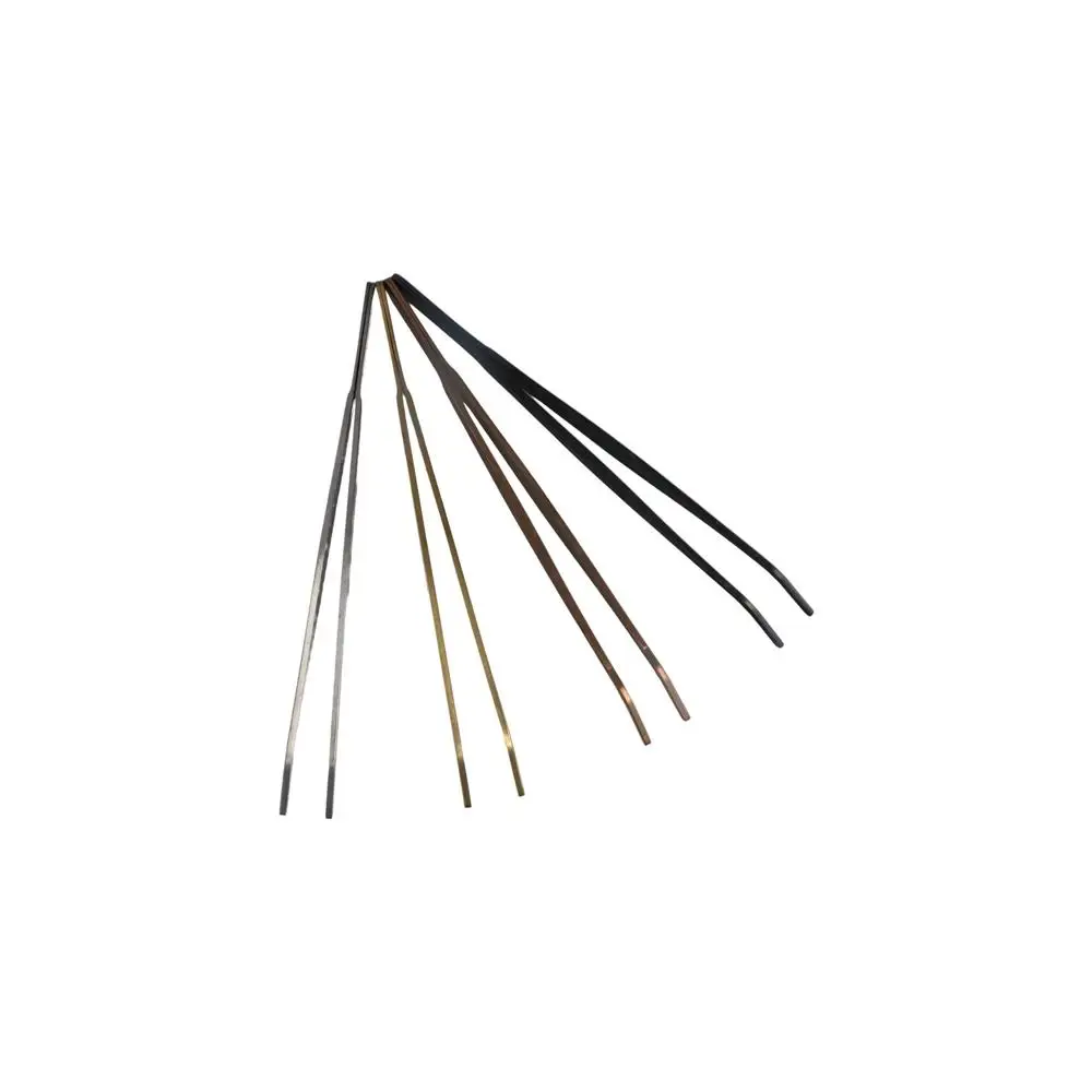 Curved Tip Stainless Steel Tweezers Anti-slip Withc Particles Cocktail Garnish Tongs Ridged Handle 22cm Tea Tweezers DIY