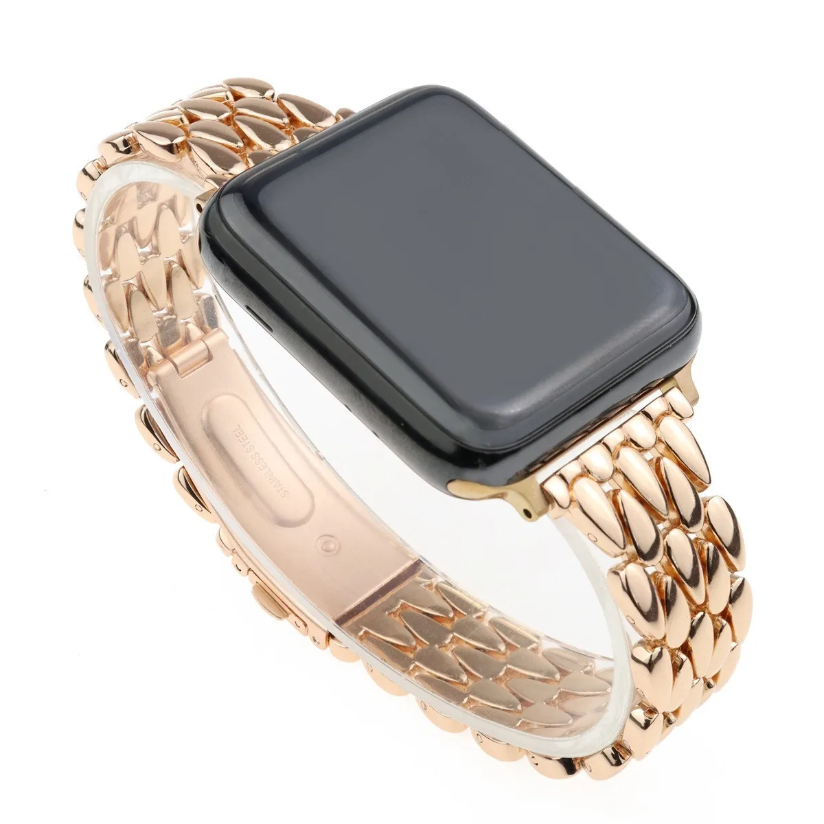 Cinturino per orologio per iWatch 42/44/45/46/49mm 38/40/41mm Cinturino per orologio in metallo alla moda per serie di orologi Ultra2 Serie 10/9/8/7/6/5/4/3/2/1_voghion.com