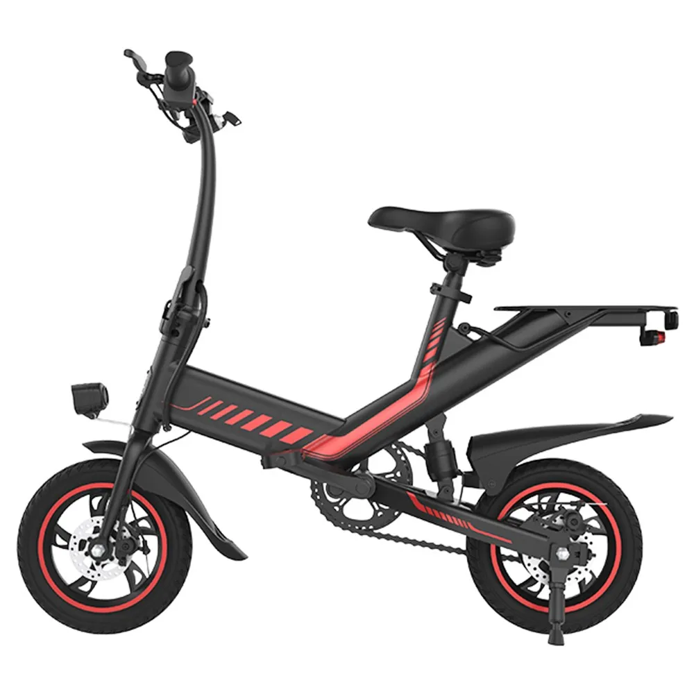 Y1S bici elettrica da uomo 12 pollici pneumatico 250W motore Brushless 25 km/h velocità massima E-bike 36V 10.4Ah batteria al litio moto elettrica