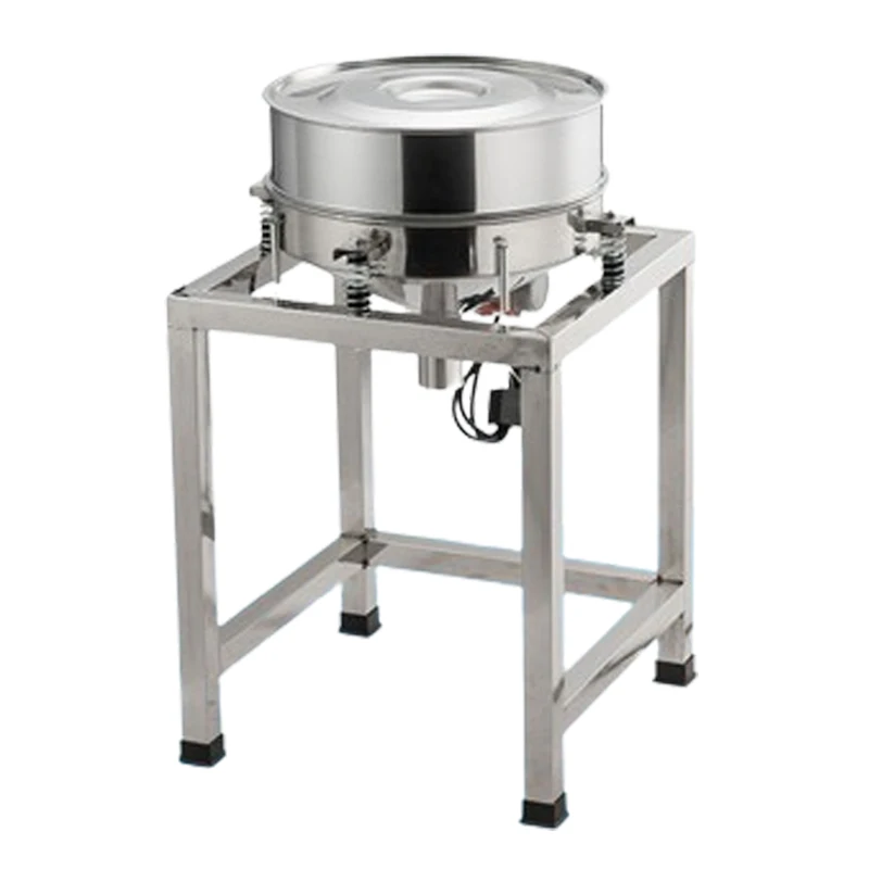 

Electric Stainless Steel Flour Sieve Small Vibrating Sieve Electrostatic Powder Sieving Machine Electric Filter Flour Sieve