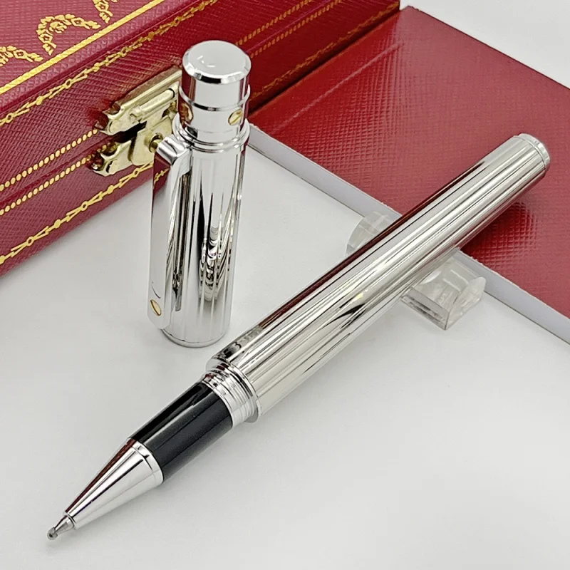 YAMALANG Classic Matte Metal Barrel Roller Ball Ballpoint Pen With Serial Number Writing Smooth CT Stationery