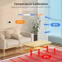 AVATTO WiFi Smart Knob Thermostat Temperature Controller For Water Gas Boiler Electric Heating Works With Tuya Alexa Google Home - Image 5