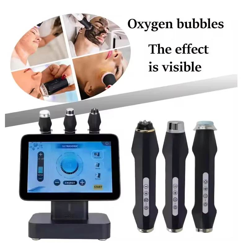 New Launch 3 in 1 Co2 Small Bubble Machine Skin Rejuvenation Deep Cleaning and Skin Firming