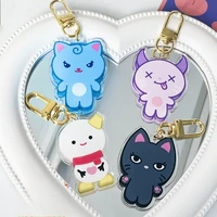 Kpop Korean Idol Acrylic Cartoon Keychain KARINA WINTER NINGNING GISELLE Cartoon Keychain Cute Backpack Pendant Fans Collection 1