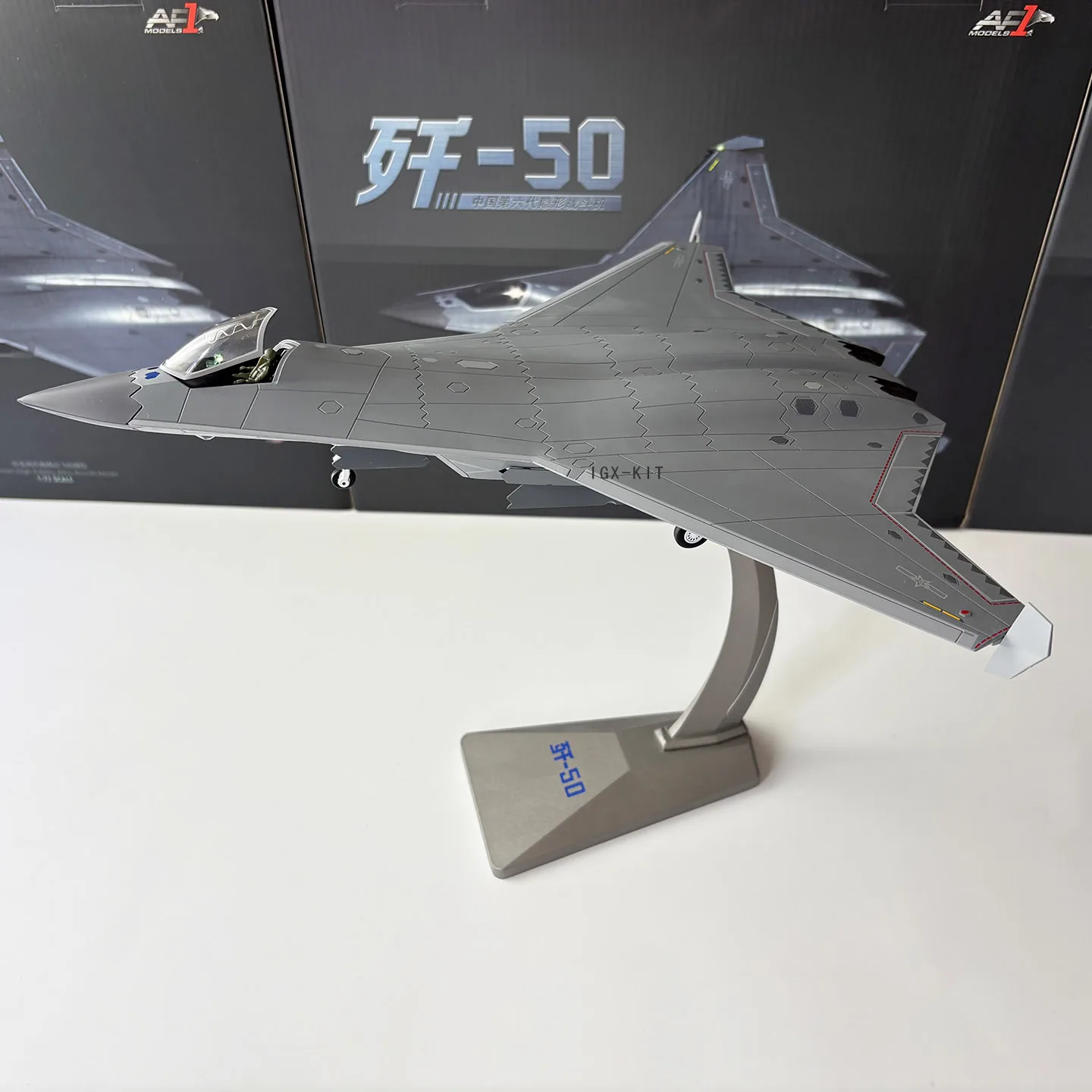 ダイキャスト 1/72 スケール中国 J-50 戦闘機 J50 合金航空機モデル