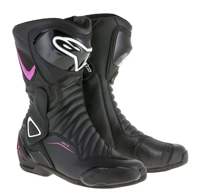 Stivali Donna Alpinestars Smx-6 V2 Neri Rosa