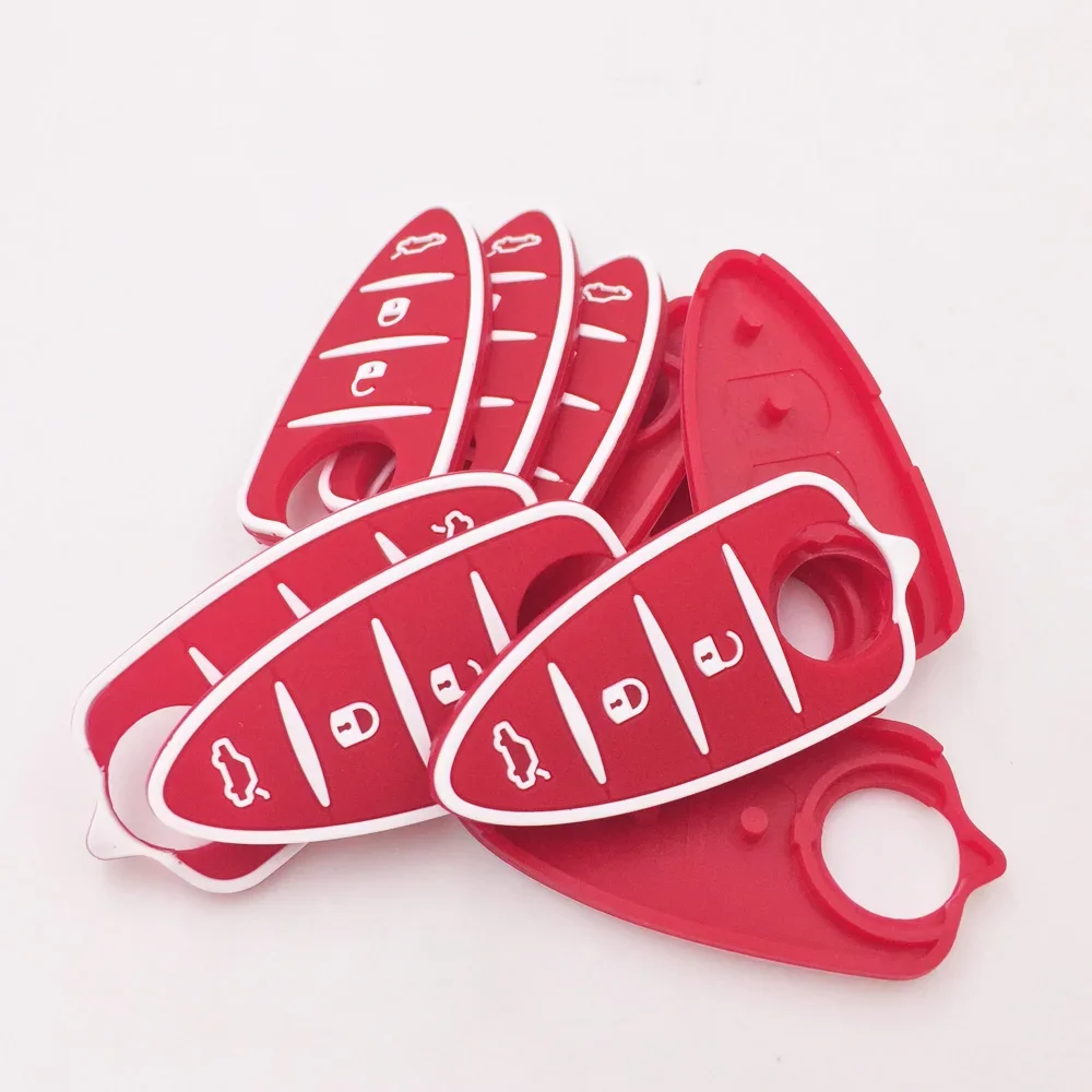 Car Key Pad Silicone Car Key Pad For Alfa Romeo 4C Mito Giulietta Myth 159 GTO GTA Flip Remote