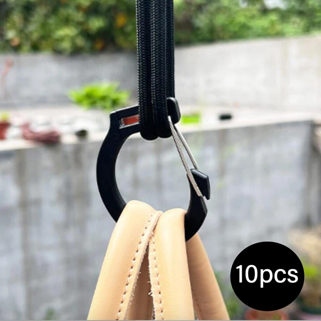 Spring Snap Hooks, Small Camping Tent Hooks, Canopy, Backpack, Key Rings,  Rings, - AliExpress