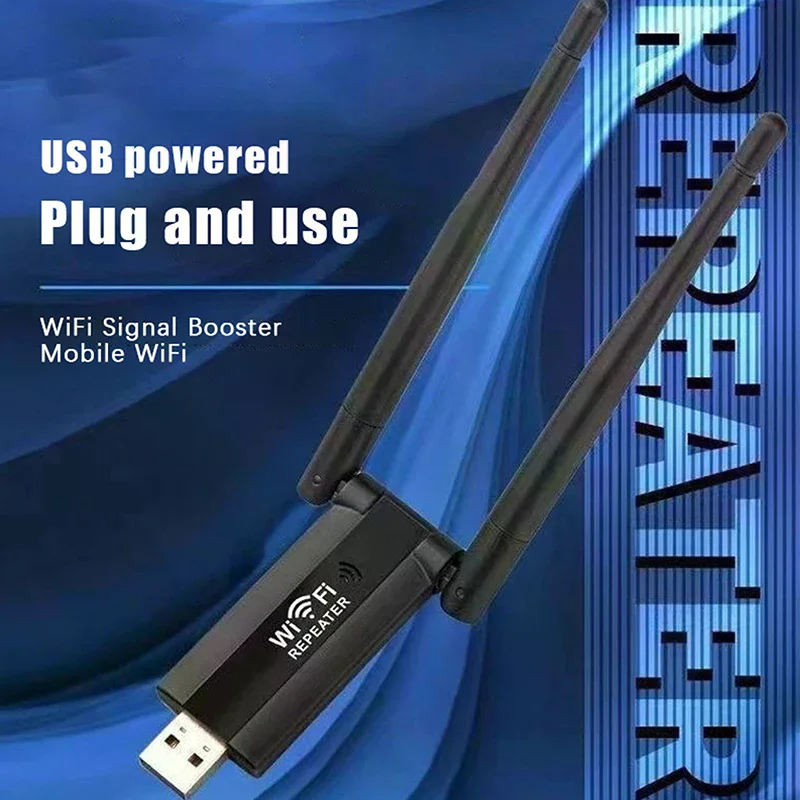 USB Wifi 리피터 300m Wi-fi 신호 부스터 2.4g 무선 확장기 Wi Fi 어댑터 데스크탑 PC 노트북용 내구성