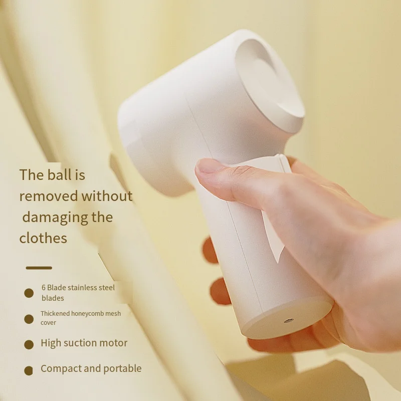 Electric Lint Remover Fabric Shaver Clothes Portable USB Rechargeable Fluff Pellet Remover Hair Ball Trimmer machine for Sweater