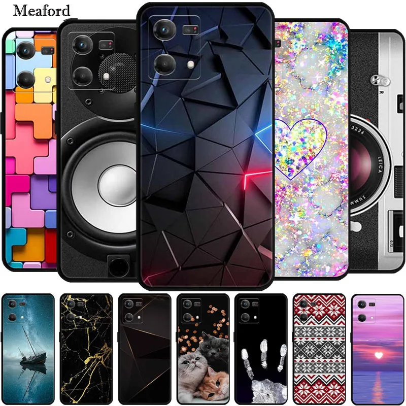 Cartoon Silicone Soft Shockproof Phone Back Cover Case