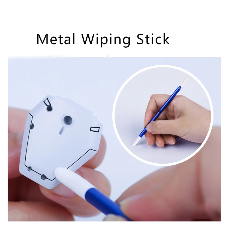 

Metal Wiping Stick Seepage Line Cleaning Cotton Military Model Tools Hobby Accessories Modeling Diorama Kitchen