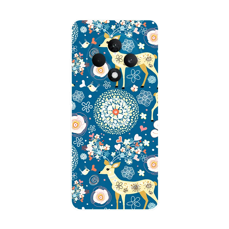 Wolf Design Soft Silicone Bumper Phone Case Cover