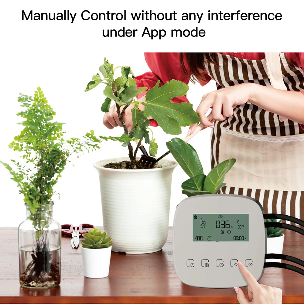 Micro-gotejamento, Sistema Controlador de Plantas, Alexa Google