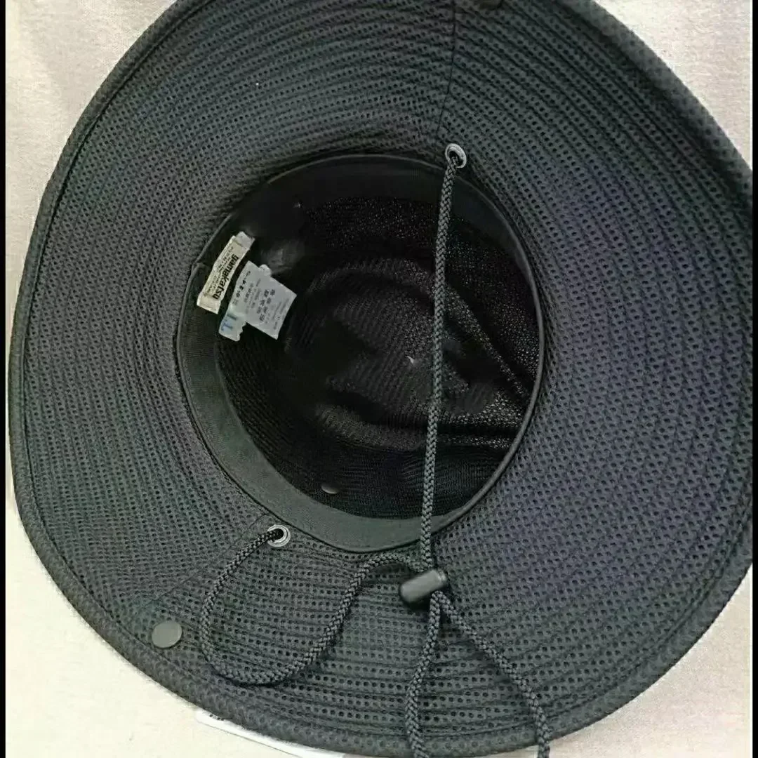 Fishing Hat Gamakatsu Bucket Hat with Adjustable Chin Strap Sunvisor Breathable Sunscreen Sandwich