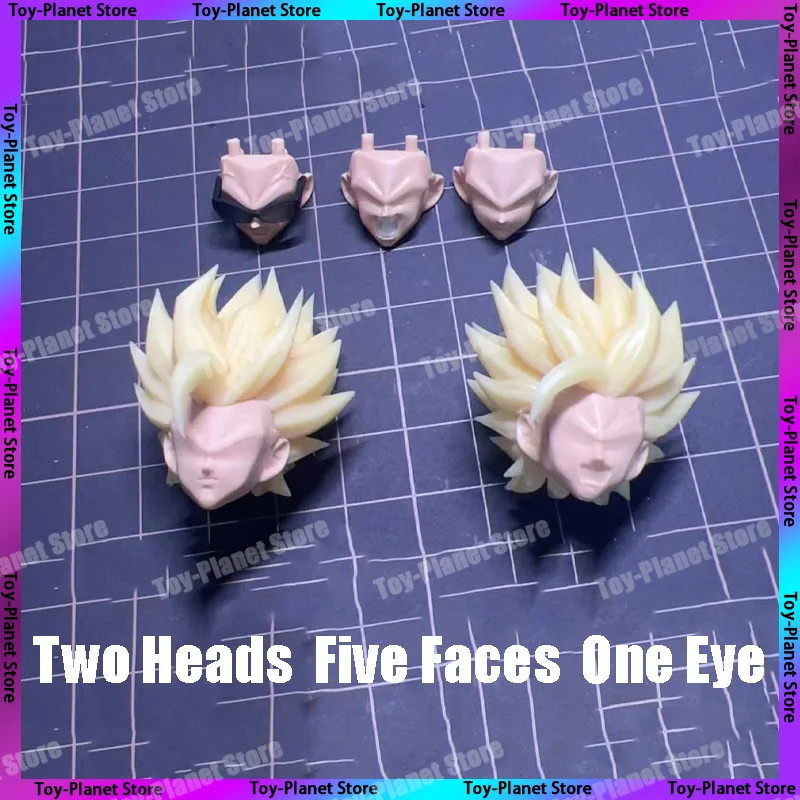 

Tigery Dragon Ball S.H.Figuarts SHF SSJ2 Son Goku Super Saiya Head Sculpt Accessories Anime Action Figure Statue Model Gift Toys