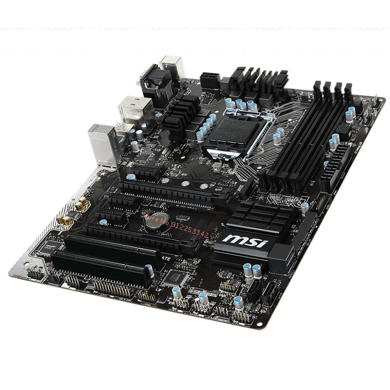 For MSI B150 PC MATE LGA 1151 Intel B150 Gaming PC Motherboard DDR4 64GB Core i3-6100 i5-6500  PCI-E 3.0 M.2 HDMI 6×USB3.0 ATX mother board gaming pc