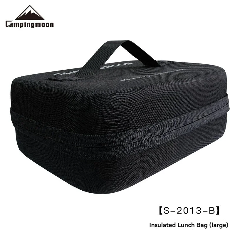 CAMPINGMOON Square EVA Impact Resistant Insulation Outdoor Picnic Lunch Box Storage Bag Bento Bag Exquisite Camping