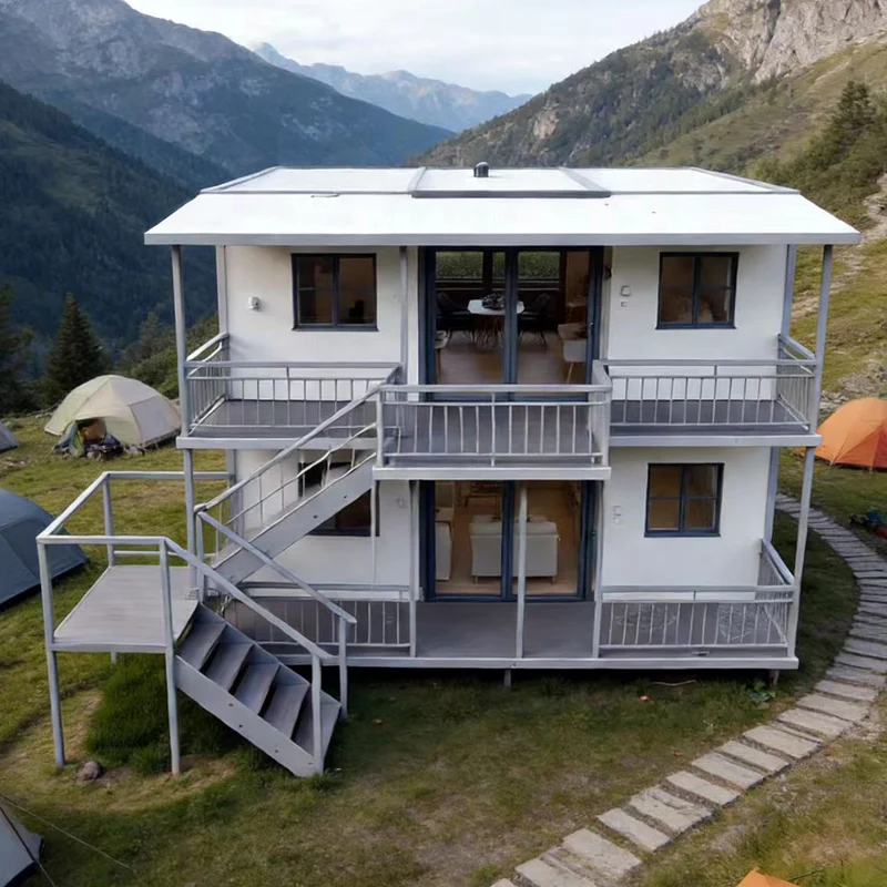 Luxury Mobile Tiny House 3-4 Bedroom Folding Prefabricated Container ...