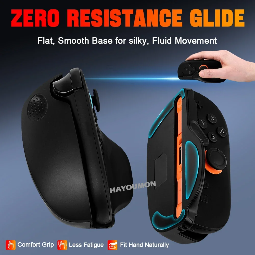 Ergonomic Gaming Mouse Grip for Enhanced Control & Portability - Set of 2