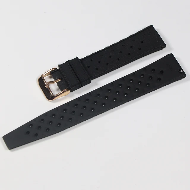 pulseira de silicone trópico para relógios Oris Seiko Citizen