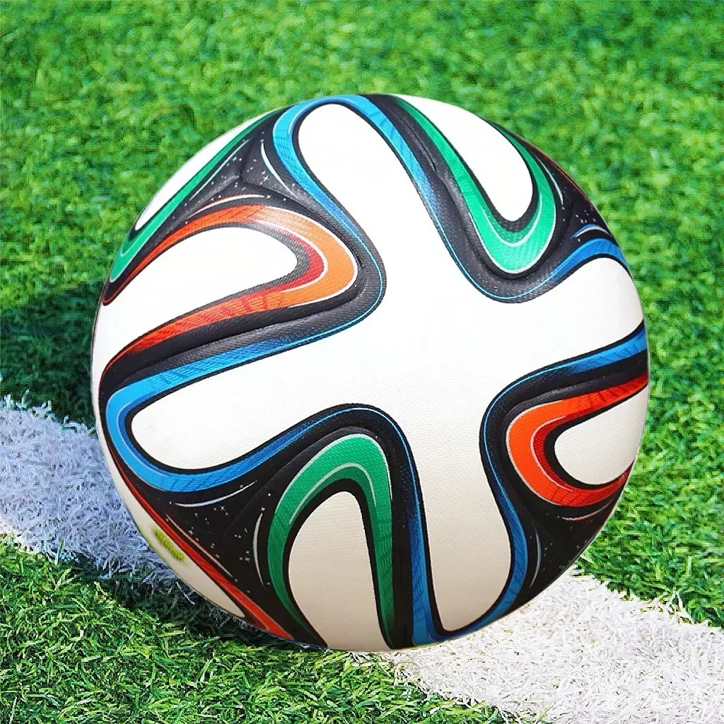 Football for Men High Quality Size 5 PU Adult futebol Kids Outdoor Sports Training balls 2009 Game Professional Team Soccer ball 3