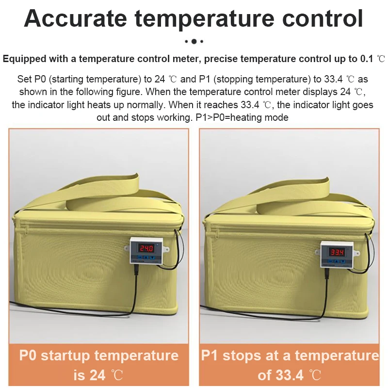 Bread Dough Fermentation Box Yogurt Maker Temperature Adjustable Rice Wine Natto Fermenting Machine Raising Proofer Meals Heater 5