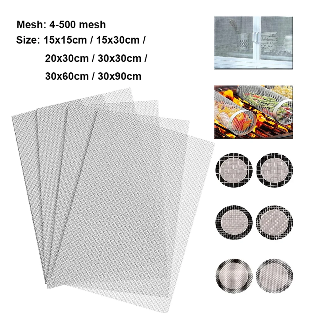 Stainless Steel Woven Wire Filtration Mesh - 4-500 Mesh Count
