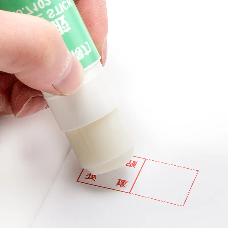 델리 흰색 고체 접착제 스틱 학생 어린이 접착 종이 공예, PVA  접착제, 학교 사무실 용품 문구, 36g