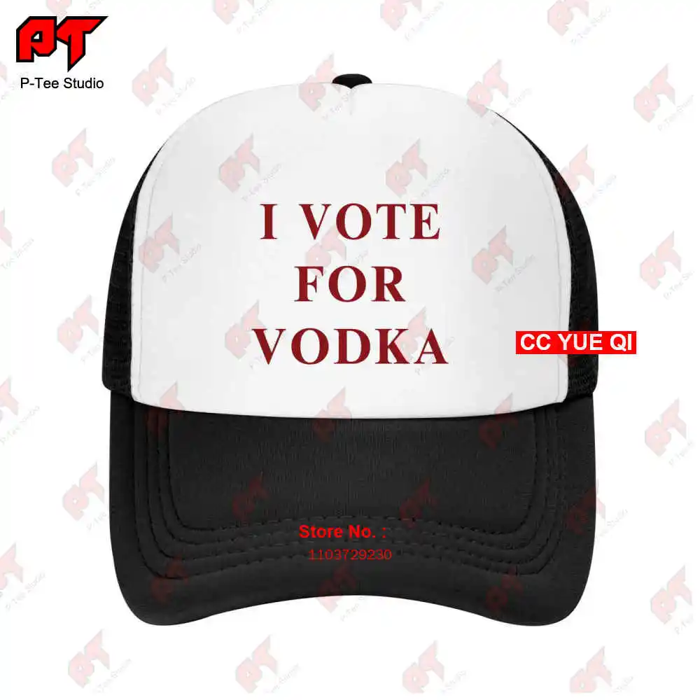 

I Vote For водка бейсболки грузовик Кепка T2ZQ