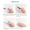 Nailpop 2pcs Removeing False Nails Debonder Glues for Rhinestone Remover Nail Art Debonder Fast Dissolve Liquid Accessories 10ml 6