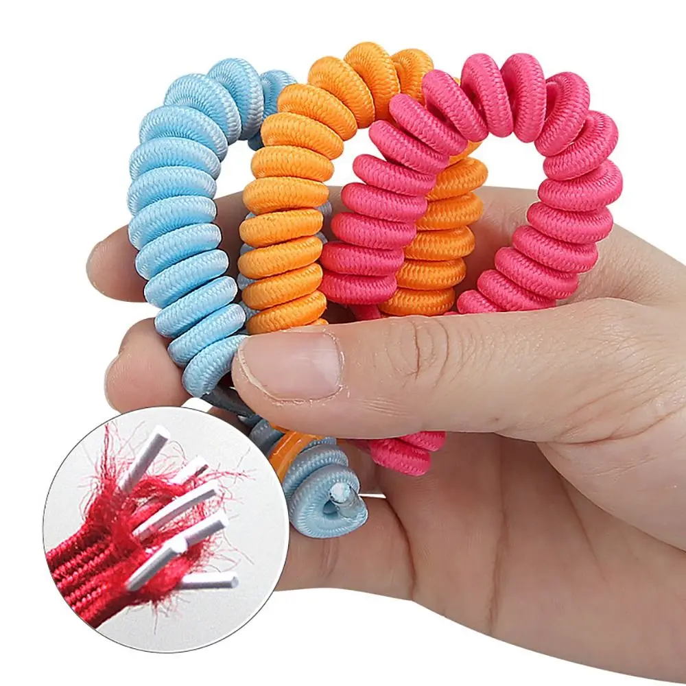 Lockige Schnürsenkel ohne Krawatte Anti-Fall elastische Feder schnürsenkel ohne Krawatte Trainer Kinder Schnürsenkel Farben für Kinder und Erwachsene (1 Paar) – Detail 6