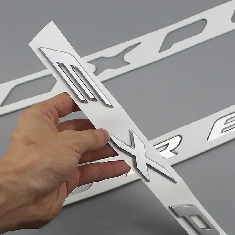 크롬 블랙 3D ABS 탐색기 편지 자동차 앞 후드 보닛 엠블럼 배지 스티커 자동차 스타일링 액세서리