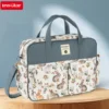 Mommy Diaper Bag For Babies LargeCapacity Organizer Waterproof Wide Opening Travel Messenger Crossbody Bag Mummy Baby Nappy Bag 6