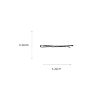 Multi-style Solid Black Hair Clips Set Bobby Pins for Women Simple Fashion Wave Hair Pins Side Hairgrip Hairstyle Accessories - Image 6