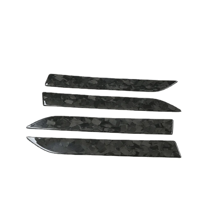 

Add on Style Full Real Carbon Fiber Door Handle Cover Sticker for Tesla Model X 2016-ON 4 Pieces/set