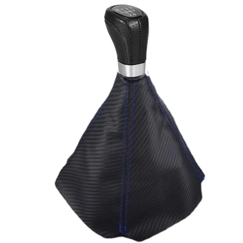 UniversallyGearShiftStickCoverLeatherGearLeverSleeveForCar