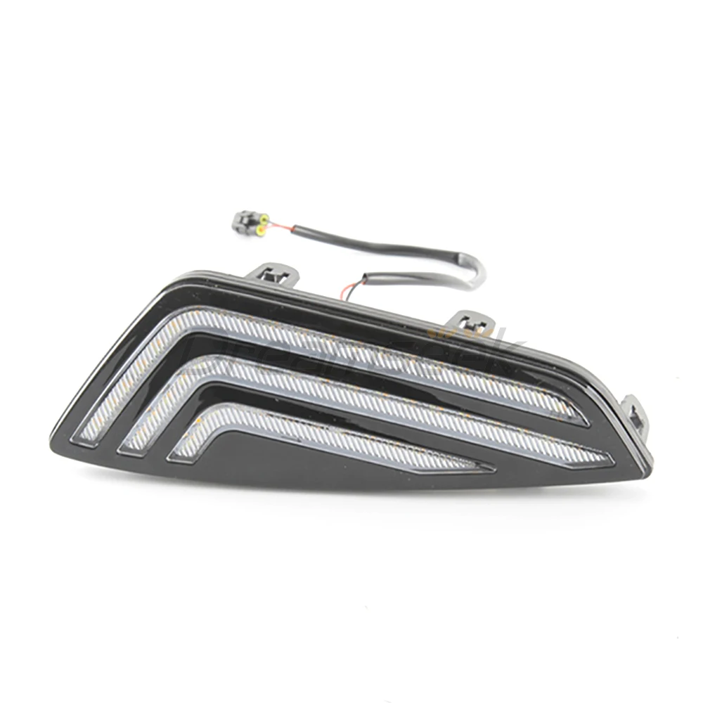 LED Daytime Running Light DRL for Toyota Sienna XSE XL40 2021 2022 2023 2024 Auto Driving Dynamic Turn Signal Light Fog Lamp