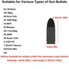 100 Rounds Tactical Bullet Box Pistol Ammo Case for .38 Spec/.38 Super/.38 SW/.32 HR/.357 Caliber Ammo Hunting Gun Accessories 3