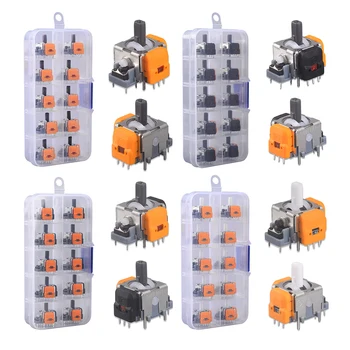 10PCS Hall Joystick Elettromagnetico Ad Alta Precisione Nessun Effetto Hall Alla Deriva Thumb Stick Joystick Rocker Modulo per PS4/PS5/Xbox