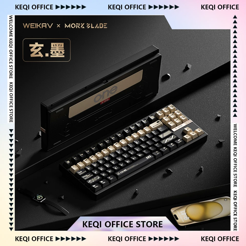 Weikav K-One80 Wired Keyboard Magnetic Switch Morkblade K