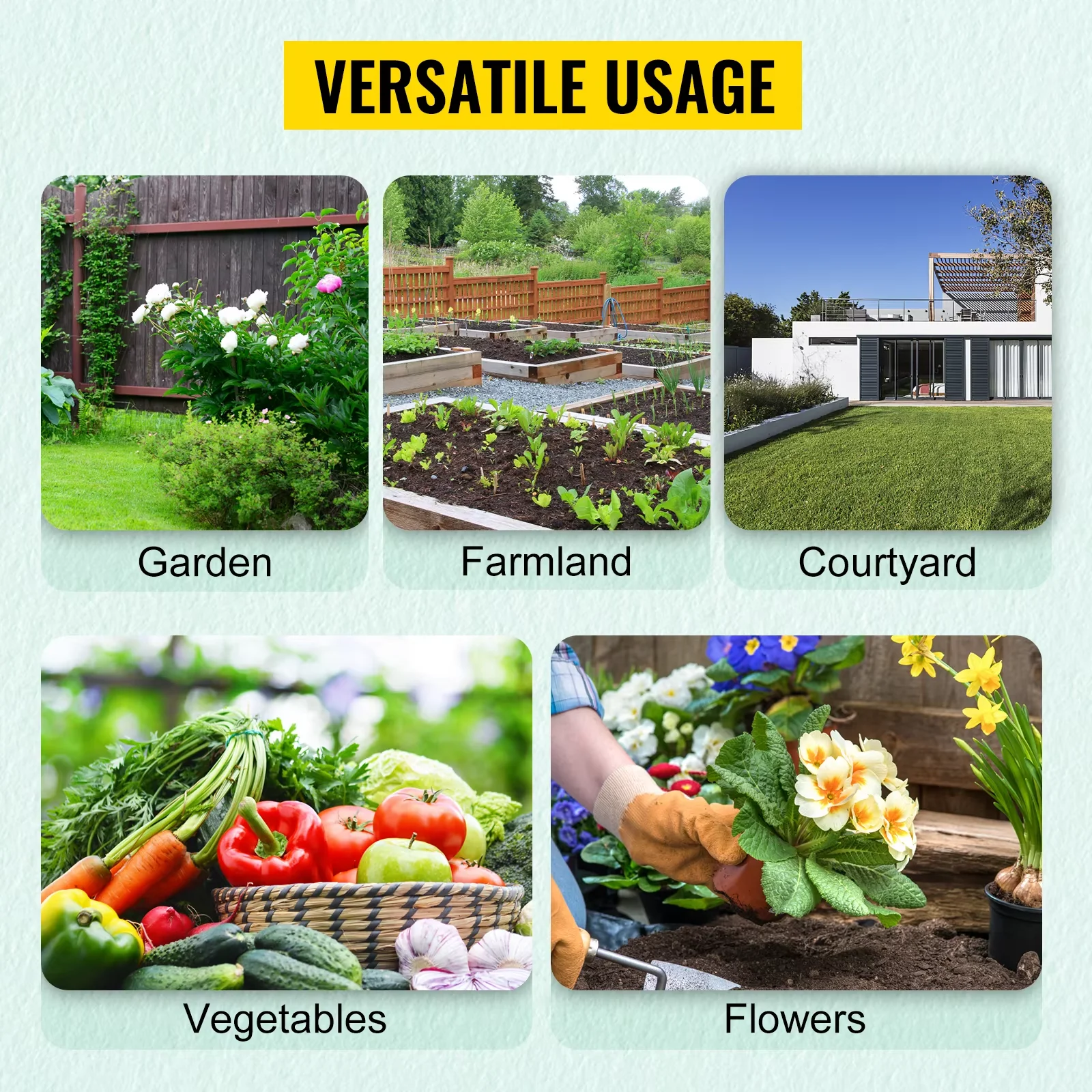 Galvanized Steel Green Walk-in Tunnel Greenhouse with Waterproof PE Cover