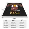 Washington Pro Football Savage Helmet 1932 Apparel Washington Commanders Blankets Flannel Throw Blanket Sofa Throws Bedspread 3