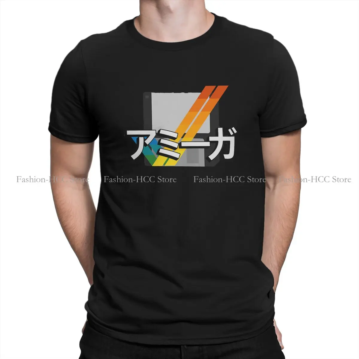 Amiga 500 Tshirt Per Uomo Amiga-Japankanji Humor Casual Felpe T Shirt Alta Qualità Nuovo Design Sciolto